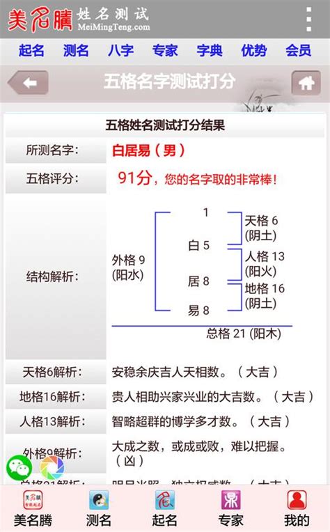 姓名打分|姓名测试打分免费版